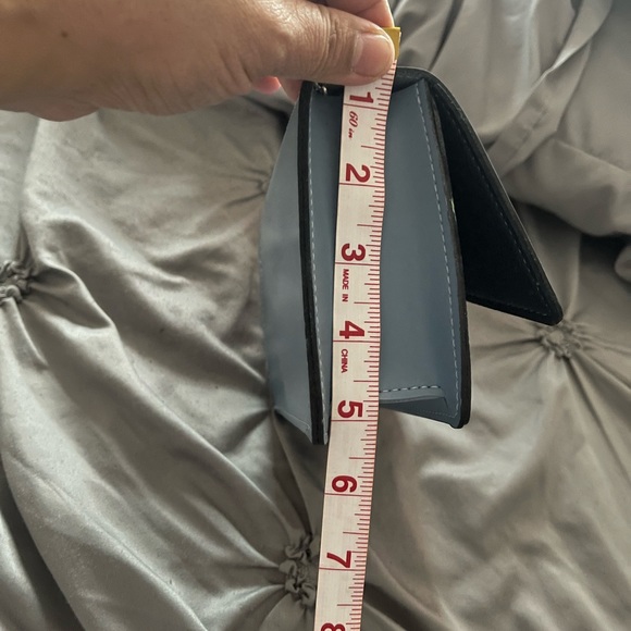 Swiss Polo bag in blue with hand painted - Picture 5 of 6